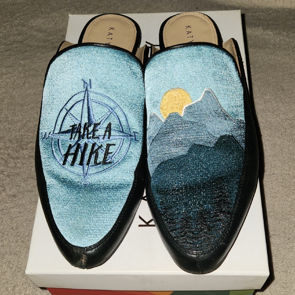 Katy Perry Fabulous & Unique Mules           *take a hike*